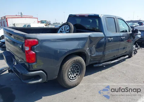 2020 Chevrolet Silverado C1500 Custom из США, поврежденный, VIN 1GCRWBEK5LZ373692